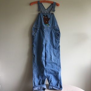 VINTAGE Authentic Scooby Doo Overalls